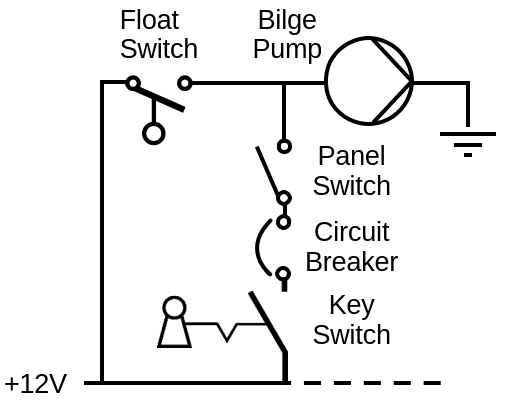 Duffy Bilge Schematic